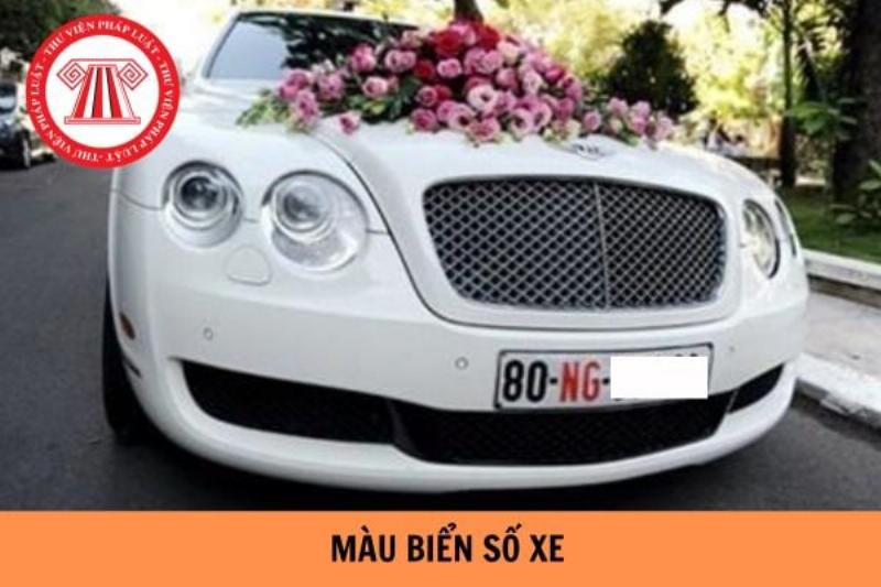 Các loại biển số xe Việt Nam theo màu sắc và ký hiệu
